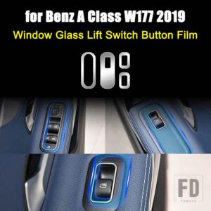 メルセデスベンツ 中央ナビゲーション画面マウスボタンダッシュボード膜プロテクターフィルム Aクラス W177 A180 A200 A250 2019 + - 9
