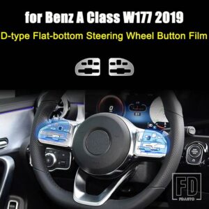 メルセデスベンツ 中央ナビゲーション画面マウスボタンダッシュボード膜プロテクターフィルム Aクラス W177 A180 A200 A250 2019 + - 11