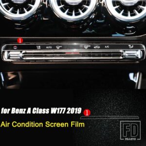メルセデスベンツ 中央ナビゲーション画面マウスボタンダッシュボード膜プロテクターフィルム Aクラス W177 A180 A200 A250 2019 + - 13