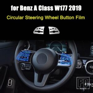 メルセデスベンツ 中央ナビゲーション画面マウスボタンダッシュボード膜プロテクターフィルム Aクラス W177 A180 A200 A250 2019 + - 10