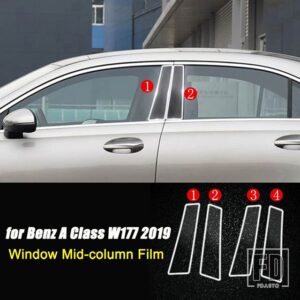 メルセデスベンツ 中央ナビゲーション画面マウスボタンダッシュボード膜プロテクターフィルム Aクラス W177 A180 A200 A250 2019 + - 3