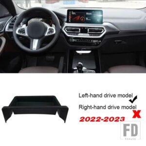 BMW X3 G01 X4 G02 IX3 2018-2023 中央制御ダッシュボードナビゲーション画面リア収納ボックストレイインテリアアクセサリー - Style 2