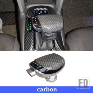 トヨタ カローラクロス XG10 2021-2024 ギアシフトノブヘッド装飾カバーインテリアアクセサリー - Carbon
