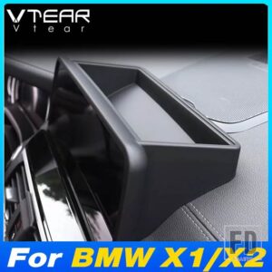 BMW X1 X2 2020-2023 中央制御ダッシュボードナビゲーション画面リア収納ボックストレイインテリアアクセサリー - X1 2020-2022