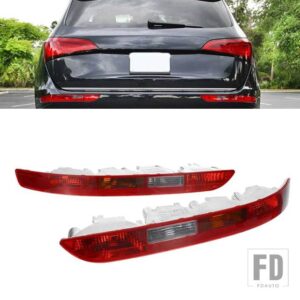 アウディ テールライトリアバンパーテールライトカバー Q5 2.0T 2009 2010 2012-17 8R0945096 8R0945095 - Left and Right