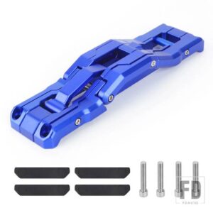 ジープ アルミ車折りたたみ踏み台ドアヒンジステップ高耐久フットボード折りたたみ式ラングラー JK JKU JL JLU 2007-2021 - Blue