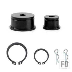 ホンダ シビック 2002-2005 SI シフターケーブルブッシュキットアキュラ RSX タイプ S 2002-2006 合金カーアクセサリー - Black