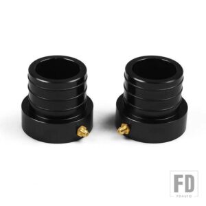 ジープ 2個 MG21103 フロントアクスルチューブシール DANA 30/44 チェロキー 1984-2001 ラングラー JK YJ TJL に適合 - Black