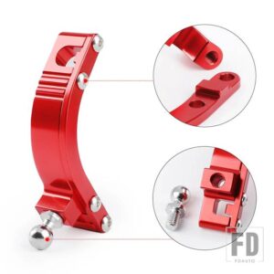 ホンダ ショートシフターアダプターキット シビック 2002-2005 SI アキュラ RSX タイプ S 2002-2006 カーアクセサリー - Red