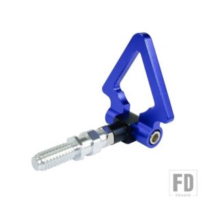BMW 牽引フック 欧州車トレーラーレーシングスクリューアルミ CNC トライアングルリング牽引牽引フック YC100972 - Blue