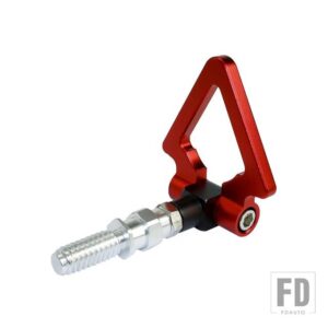BMW 牽引フック 欧州車トレーラーレーシングスクリューアルミ CNC トライアングルリング牽引牽引フック YC100972 - Red