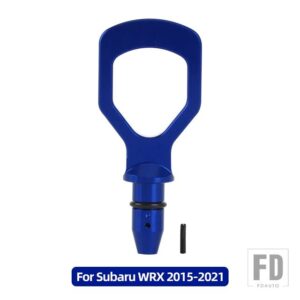 スバル アルミオイルディップスティックプルハンドル WRX ハイブリッド EX-L トゥーリン 2015-2021 エンジンオイルプルハンドルカーアクセサリ - Blue