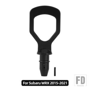 スバル アルミオイルディップスティックプルハンドル WRX ハイブリッド EX-L トゥーリン 2015-2021 エンジンオイルプルハンドルカーアクセサリ - Black