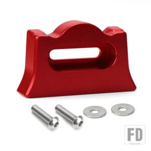 ジープ 合金テールゲートストッパーリミッター 2018-2023 ラングラー JL JLU 2 ドア 用4ドゥーテールドアリミッター - 1 red