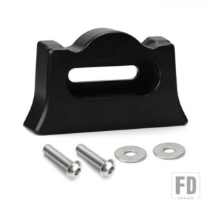 ジープ 合金テールゲートストッパーリミッター 2018-2023 ラングラー JL JLU 2 ドア 用4ドゥーテールドアリミッター - 1 black