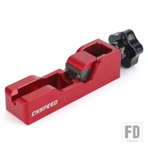 ホンダ スパークプラグギャップツール電極圧縮ターボパワーキット 10mm 12mm 14mm 16 mm 32 ブレード隙間ゲージ 0.04-0.88mm KTM - Red