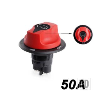 DC 32V バッテリースイッチ断路器電源アイソレータ 50A 100A 200A 300A カットオフラリースイッチキット車オートバイ トラックボート - 50A not removable