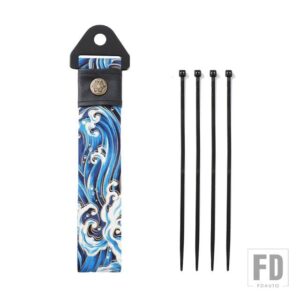 汎用 牽引ロープ高強度牽引ストラップ/牽引ベルト牽引ロープ牽引アイストラップ牽引ストラップバンパートレーラー - 02BLUE
