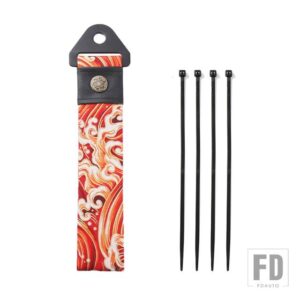 汎用 牽引ロープ高強度牽引ストラップ/牽引ベルト牽引ロープ牽引アイストラップ牽引ストラップバンパートレーラー - 02RED