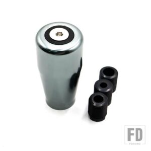 汎用 レーシングカーギアシフトノブ手動自動ギアシフトノブアルミシフトレベルノブ YC100245 - GRAY