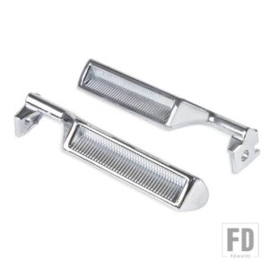 フォード インナードアハンドルセット左側/右側 1987-1996 F150 F250 F53 F59 F800 マスタング E7TZ-1522601-A E7TZ-1522600 - 2pcs chrome
