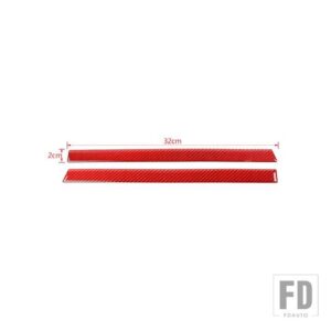 スズキ カーボンアルミドアインナー装飾カバー ジムニー 2019-24 アップアクセサリー - Red Carbon Fiber