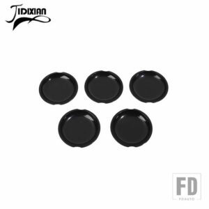 ジープ ラングラー JK 2007-17 車外装ドアハンドルボウル装飾カバー - black for 4 door