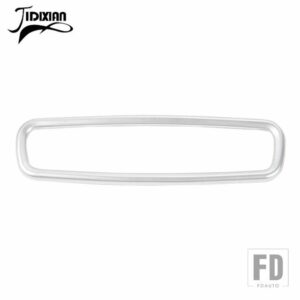 フォード 車インテリアバックミラー装飾カバーマスタング 2009+ ブロンコスポーツブロンコ 2015+ F150 2015+ - Silver