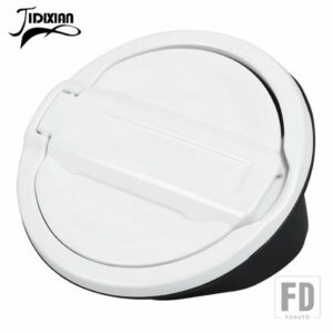 ジープ タンクカバーアクセサリー車外装オイル燃料タンクキャップカバーラングラー JL 2018-24 アップ - white no lock