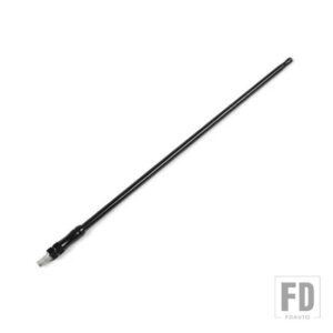 ジープ FM アンテナ AM ラジオアンテナ信号増幅器ラングラー TJ 1997-00-2006 カーアンテナアクセサリー - black 32cm
