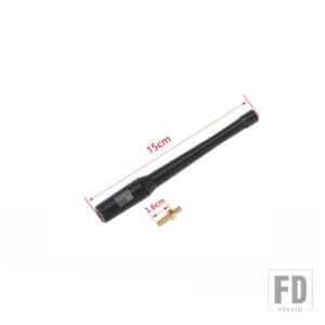 ジープ FM アンテナ AM ラジオアンテナ信号増幅器ラングラー TJ 1997-00-2006 カーアンテナアクセサリー - flag 15 cm