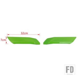 フォード ABS 車インナードアハンドル装飾カバートリムブロンコ 2 ドア 2021-24 アップインテリアアクセサリー - Green