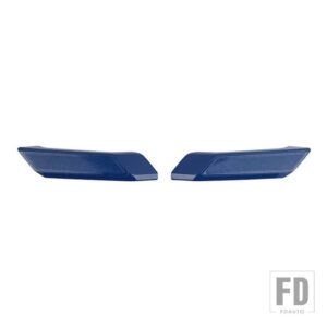 フォード ABS 車インナードアハンドル装飾カバートリムブロンコ 2 ドア 2021-24 アップインテリアアクセサリー - Blue