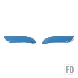 フォード ABS 車インナードアハンドル装飾カバートリムブロンコ 2 ドア 2021-24 アップインテリアアクセサリー - light blue