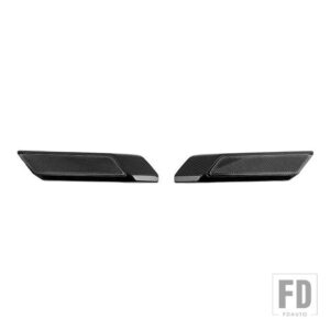 フォード ABS 車インナードアハンドル装飾カバートリムブロンコ 2 ドア 2021-24 アップインテリアアクセサリー - carbon fiber grain