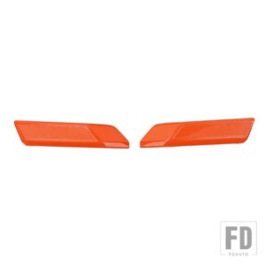 フォード ABS 車インナードアハンドル装飾カバートリムブロンコ 2 ドア 2021-24 アップインテリアアクセサリー - Orange