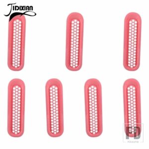 ジープ ラングラー JK 2007-17 フロントインサートレーシンググリル装飾カバー - pink