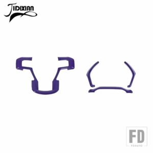 フォード F150 2015-20 ステアリングホイールのダッシュボード装飾カバートリムインテリアアクセサリー - PURPLE