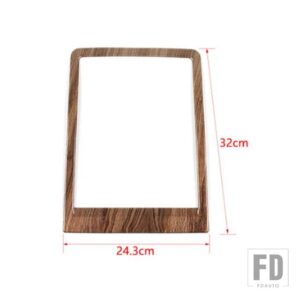 フォード センターコンソール収納ボックスコンパートメント装飾カバーステッカー F150 2015-2020 カーインテリアアクセサリー - Wood Grain