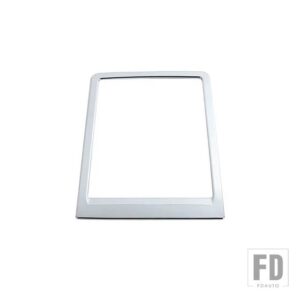 フォード センターコンソール収納ボックスコンパートメント装飾カバーステッカー F150 2015-2020 カーインテリアアクセサリー - Chrome