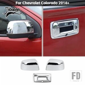 シボレー クローム車外装装飾カバーコロラド 2014-23 - mirror handle trim 1