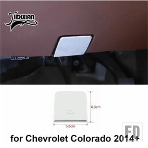 シボレー クローム車外装装飾カバーコロラド 2014-23 - hood switch trim
