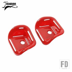 スズキ 車内ドアロックピン装飾カバー ジムニー 2007-17 - Red