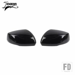 ジープ グランドチェロキー 2021-24 アップ車外装バックミラー装飾シェルカバー - Black