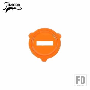 ジープ ステアリングホイール装飾カバーラングラー JL グラディエーター JT 2018-24 2025 - Orange