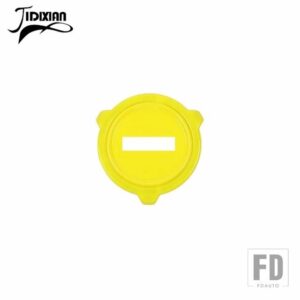 ジープ ステアリングホイール装飾カバーラングラー JL グラディエーター JT 2018-24 2025 - Yellow