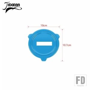 ジープ ステアリングホイール装飾カバーラングラー JL グラディエーター JT 2018-24 2025 - light blue