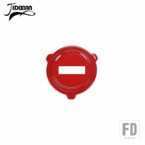 ジープ ステアリングホイール装飾カバーラングラー JL グラディエーター JT 2018-24 2025 - Red
