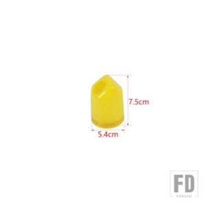 ジープ リアスペアタイヤカメラ装飾カバーラングラー JL 2018-24 アップアクセサリー - Yellow