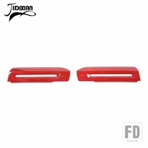 フォード マスタング 2015-24 車インナードアハンドル装飾カバーアクセサリー - Red